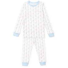 Grayson Pajama Set - Blue Bunnies