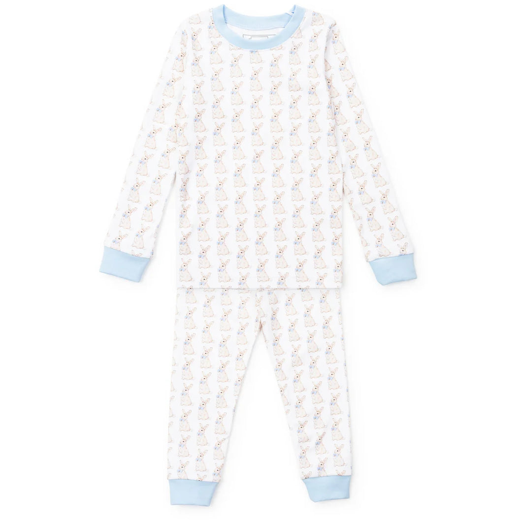 Grayson Pajama Set - Blue Bunnies