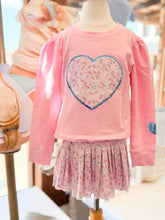 Pretty in Pink Floral Skirt Set