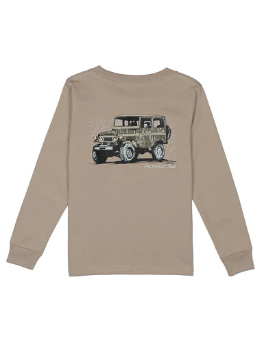 Mossy Oak Topo Cruiser Tee - Sand