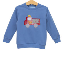 French Terry Pullover - Fire Truck