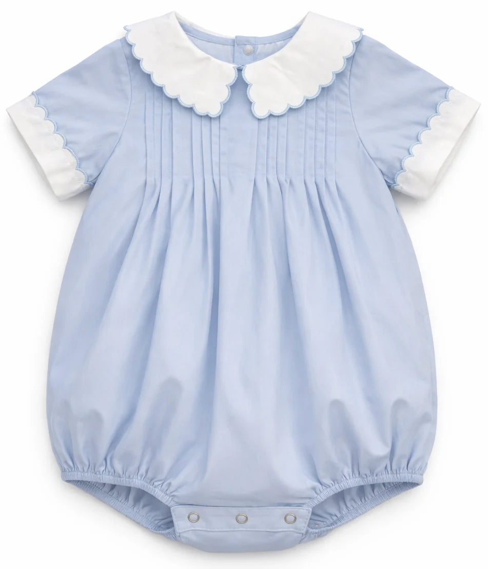 Rowy Bubble - Blue Scallop Peter Pan