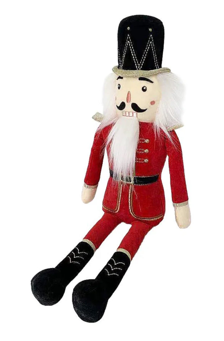 Nutcracker Shelf Sitter - Red
