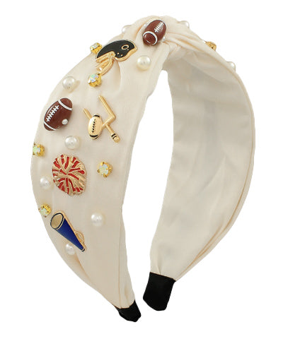 Ivory Game Day Headband
