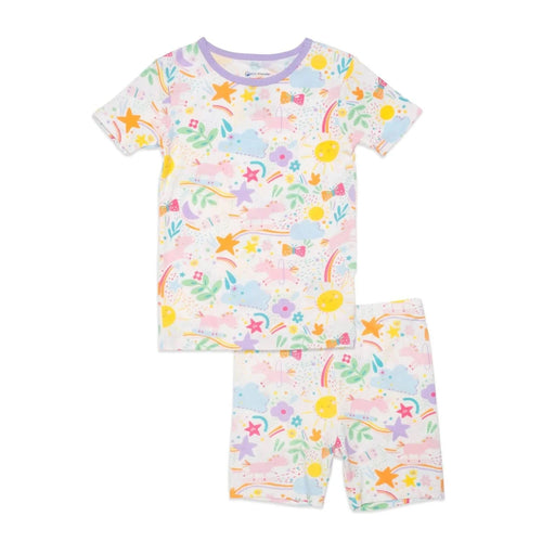 Sunny Unicorn Pajama Short Set