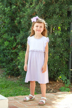 Lavender Stripe Alice Dress