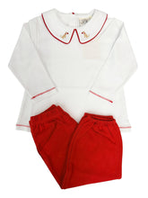 Dog w/ Hearts Peter Pan Bloomer Pant Set