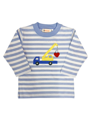 Crane Truck w/ Heart Tee
