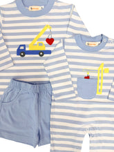 Crane w/ Heart Romper