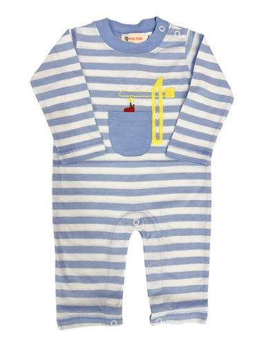 Crane w/ Heart Romper