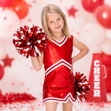 Shimmer Cheer Suit - Red