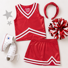 Shimmer Cheer Suit - Red