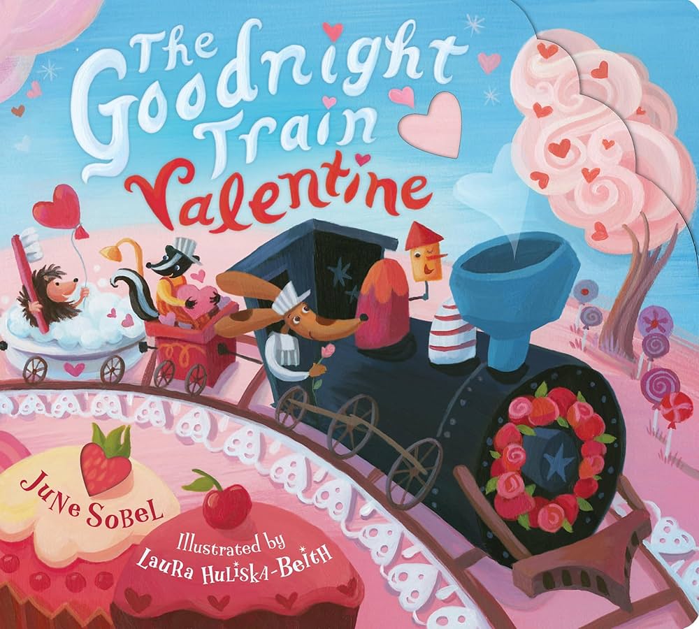 Goodnight Train Valentine Book