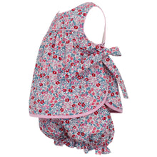 Pink Liberty Floral Apron Dress W/ Bloomers