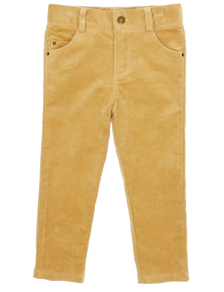Camel Pinwale Cord Pant