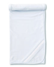 Blue Hand Smocked Blanket