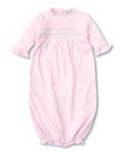Pink Hand Smocked Sack Gown