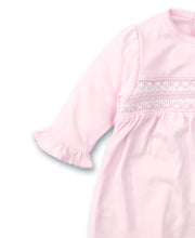 Pink Hand Smocked Sack Gown