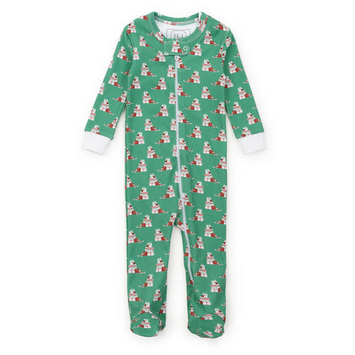 Santa's Helper Parker Zipper Pajama