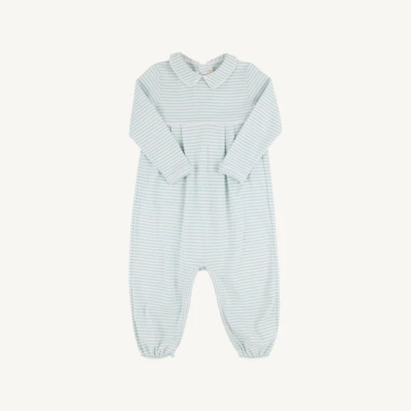 Long Sleeve Bradford Romper - Old Greenwich Green