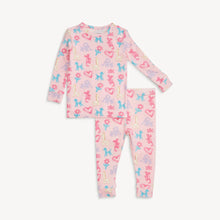 Pink Party Animals Glow In The Dark Long Sleeve Pajamas