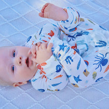 Deep Chic Blue Modal Magnetic Convertible Coverall