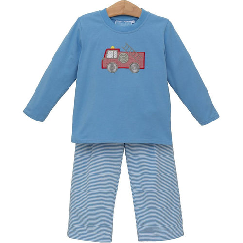 Fire Truck Pants Set