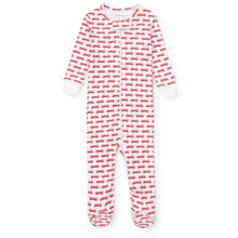 Fire Truck Parker Zipper Pajama