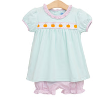 Pumpkin Rowe Bloomer Set