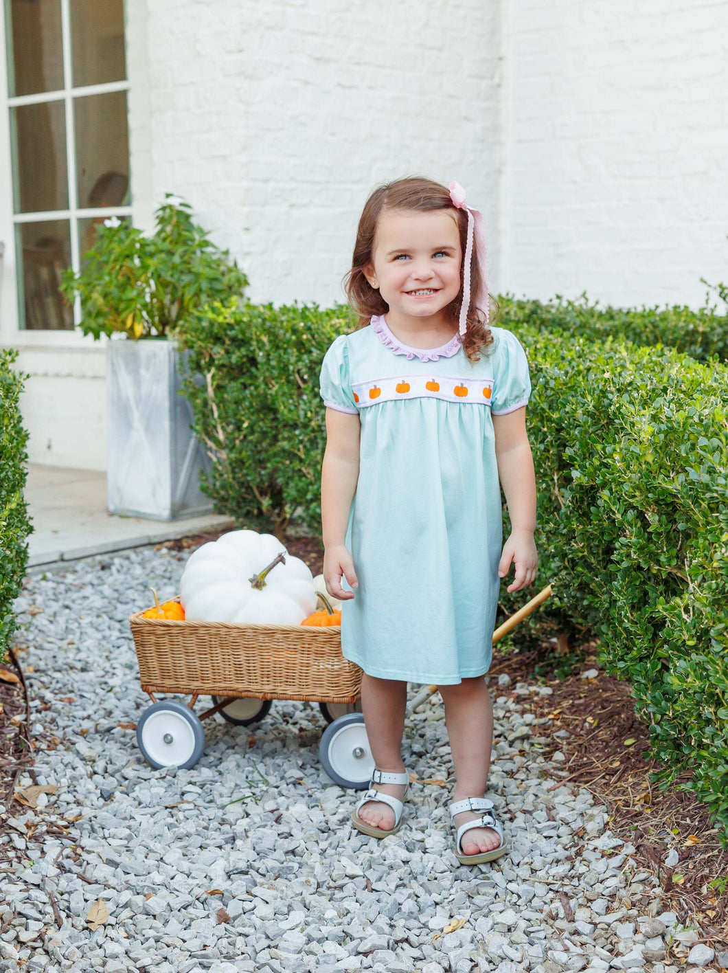 Pumpkin Rowe Dress