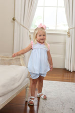 Light Blue Gingham/Pink Meredith Bloomer Set