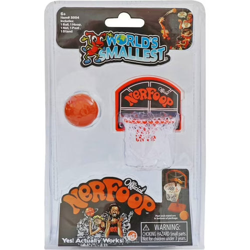 World's Smallest Official Nerf Basketball
