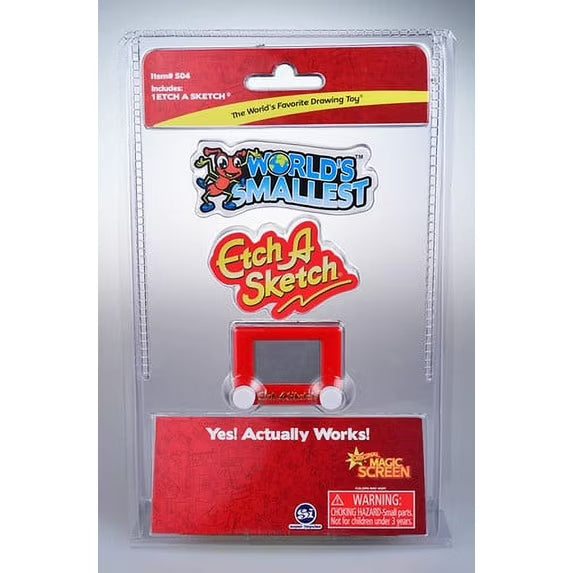 World's Smallest Etch-a-Sketch