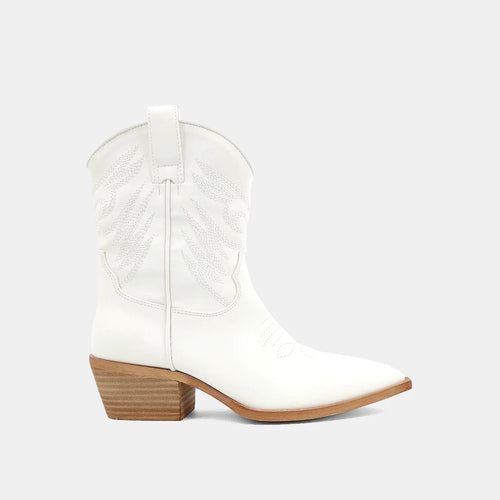 Zahara Boot- White