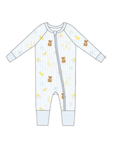 Bathtime Bubbles Zip Up Jams