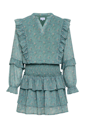 Campbell Dress - Whimsy Teal