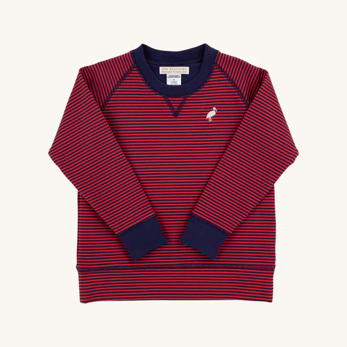 Richmond Red/Navy Stripe Cassidy Comfy Crewneck