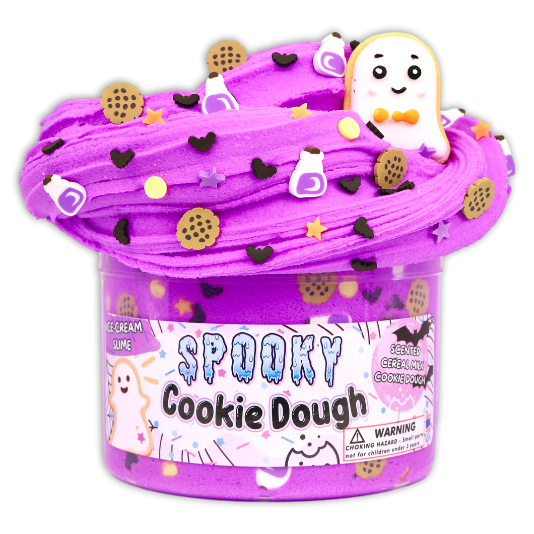 Spooky Cookie Dough Slime