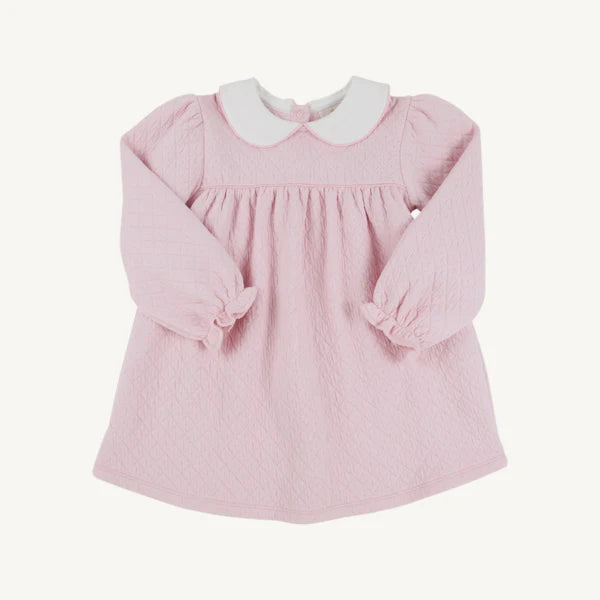 Long Sleeve Maerin Fitz Frock - Palm Beach Pink