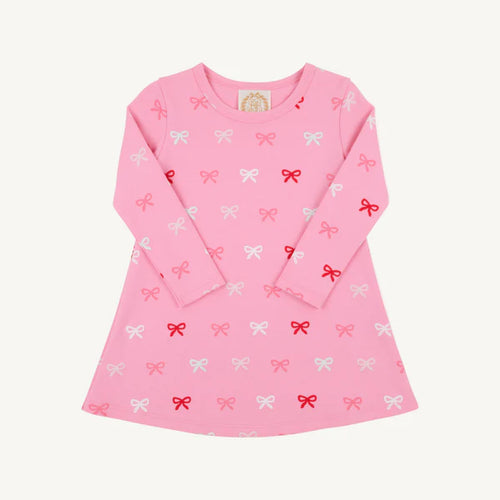 Long Sleeve Polly Play Dress - Bitty Bows