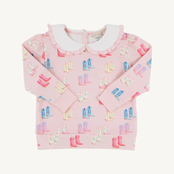 Maude's Ruffle Cassidy Comfy Crewneck - Cute to Boot