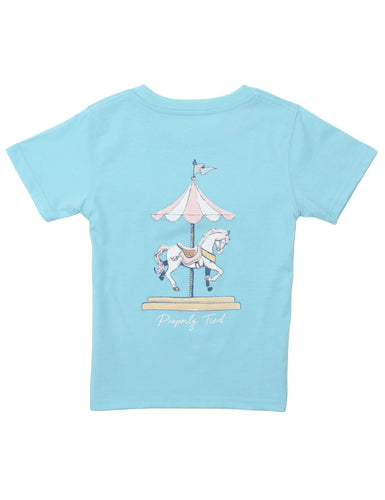 Girl's Carousel SS Tee