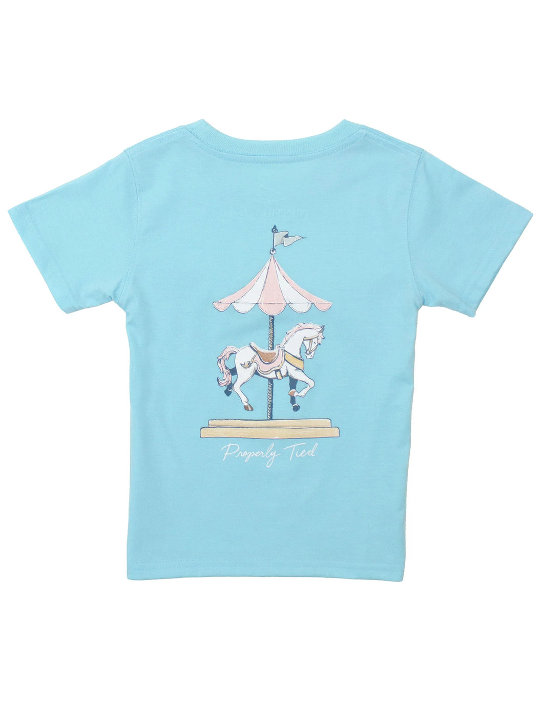 Girl's Carousel SS Tee
