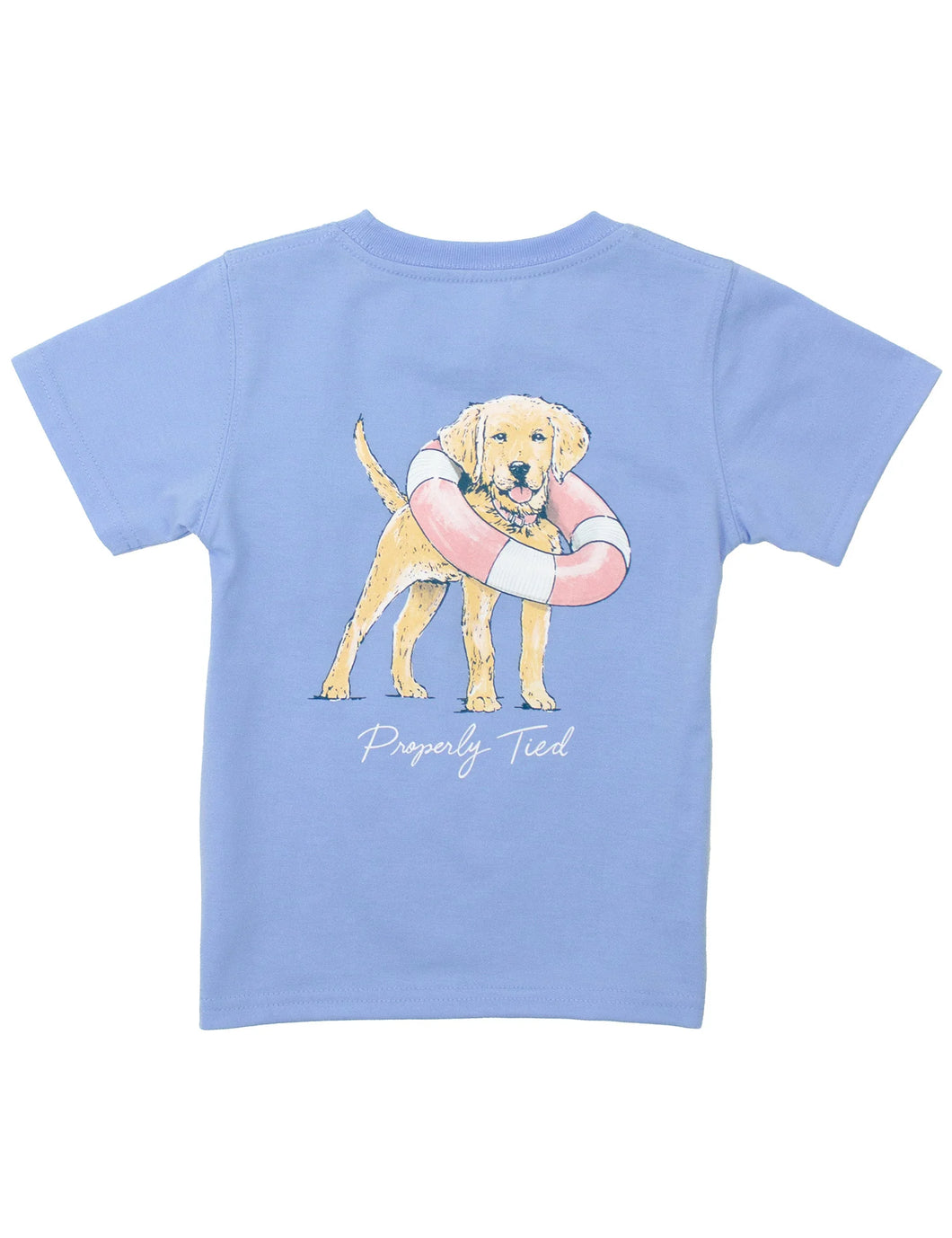 Girl's Lifeguard Pup SS Tee