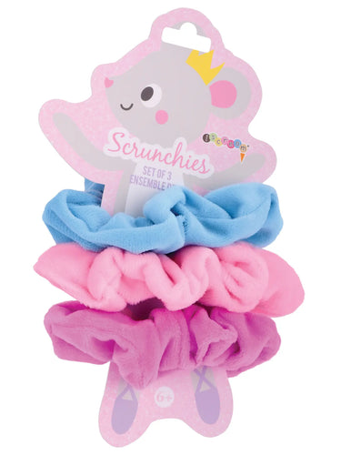 Mouse Fur Scrunchie Set