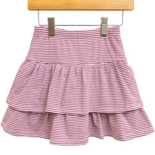 Cranberry Stripe Rosemary Skort