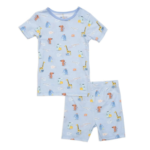Ready Jet Go Modal Magnetic No Drama Toddler Pajama Shortie Set