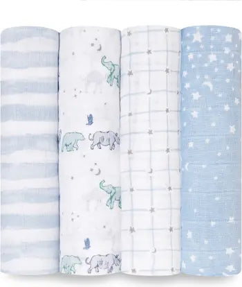 Rising Star 4 Pack Swaddles