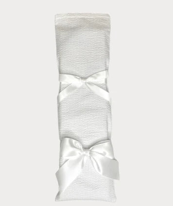 White Seersucker Keepsake Knive