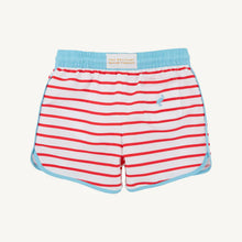 Richmond Red Stripe Tanner Trunks